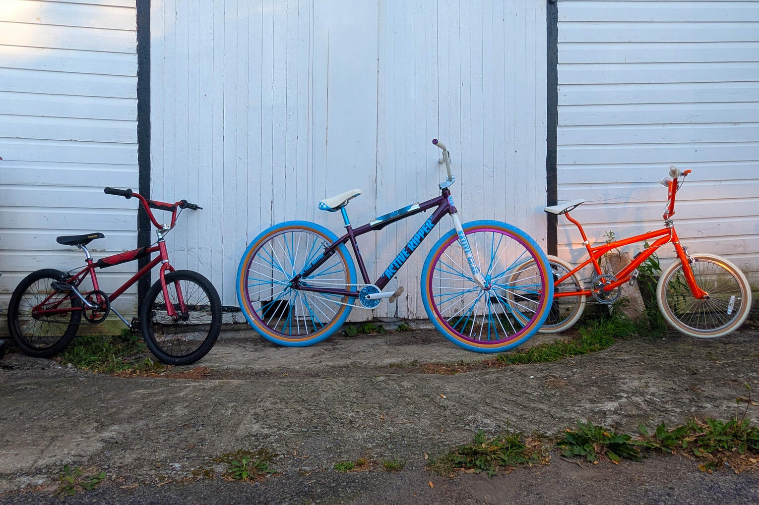 Custom themed BMX bike built by Wes Moore