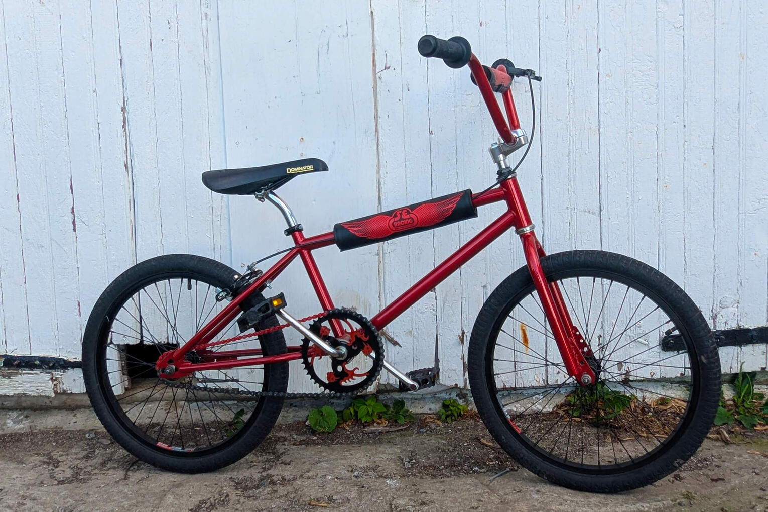 Custom themed BMX bike built by Wes Moore